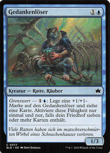 Magic The Gathering: Bloomburrow DE: #77 Gedankenlöser