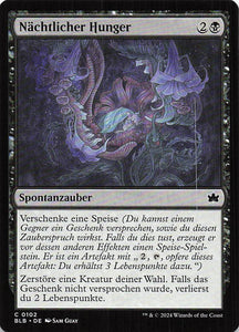 Magic The Gathering: Bloomburrow DE: #102 Nächtlicher Hunger