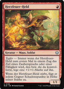 Magic The Gathering: Bloomburrow DE: #138 Herzfeuer-Held