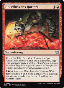 Magic The Gathering: Bloomburrow DE: #141 Überfluss des Horters