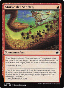 Magic The Gathering: Bloomburrow DE: #144 Stärke der Sanften