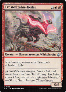 Magic The Gathering: Bloomburrow DE: #146 Erdstoßzahn-Keiler