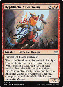 Magic The Gathering: Bloomburrow DE: #149 Reptilische Anwerberin