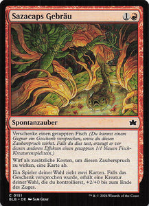 Magic The Gathering: Bloomburrow DE: #151 Sazacaps Gebräu