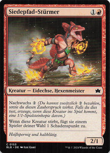 Magic The Gathering: Bloomburrow DE: #153 Siedepfad-Stürmer