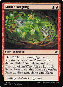 Magic The Gathering: Bloomburrow DE: #156 Müllentsorgung