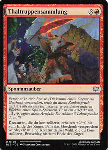 Magic The Gathering: Bloomburrow DE: #159 Thaltruppensammlung