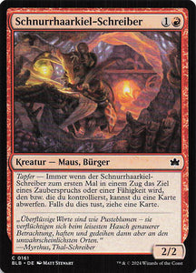 Magic The Gathering: Bloomburrow DE: #161 Schurrhaarkiel-Schreiber