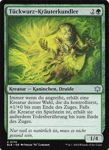 Magic The Gathering: Bloomburrow DE: #174 Tückwurz-Kräuterkundler