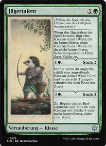 Magic The Gathering: Bloomburrow DE: #179 Jägertalent