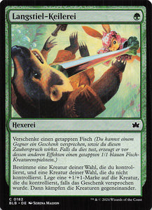 Magic The Gathering: Bloomburrow DE: #182 Langstiel-Keilerei
