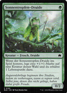 Magic The Gathering: Bloomburrow DE: #195 Sonnentropfen-Druide