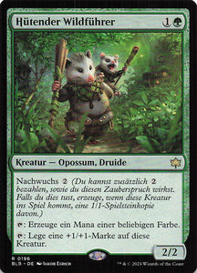 Magic The Gathering: Bloomburrow DE: #196 Hütender Wildführer
