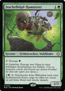 Magic The Gathering: Bloomburrow DE: #197 Stachelhüpf-Hamsterer