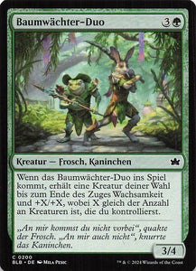 Magic The Gathering: Bloomburrow DE: #200 Baumwächter-Duo