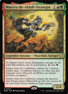 Magic The Gathering: Bloomburrow DE: #227 Muerra die Abfall-Strategin
