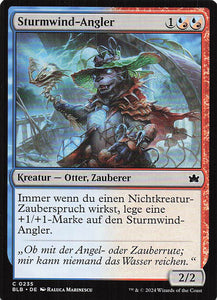 Magic The Gathering: Bloomburrow DE: #235 Sturmwind-Angler