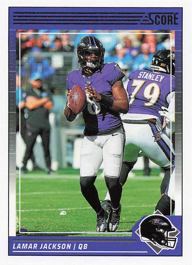 2024 Score Football Lamar Jackson #19