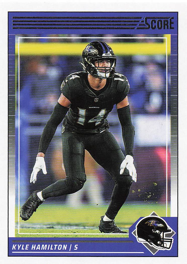 2024 Score Football Kyle Hamilton #25