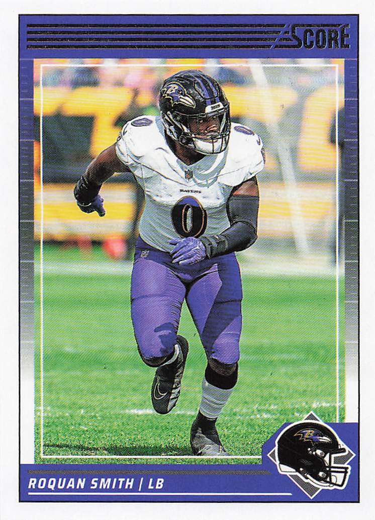 2024 Score Football Roquan Smith #26