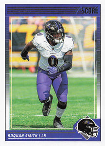 2024 Score Football Roquan Smith #26