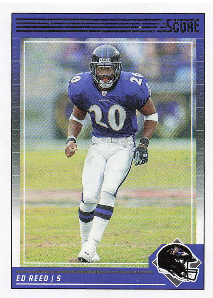 2024 Score Football Ed Reed #27