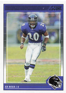 2024 Score Football Ed Reed #27
