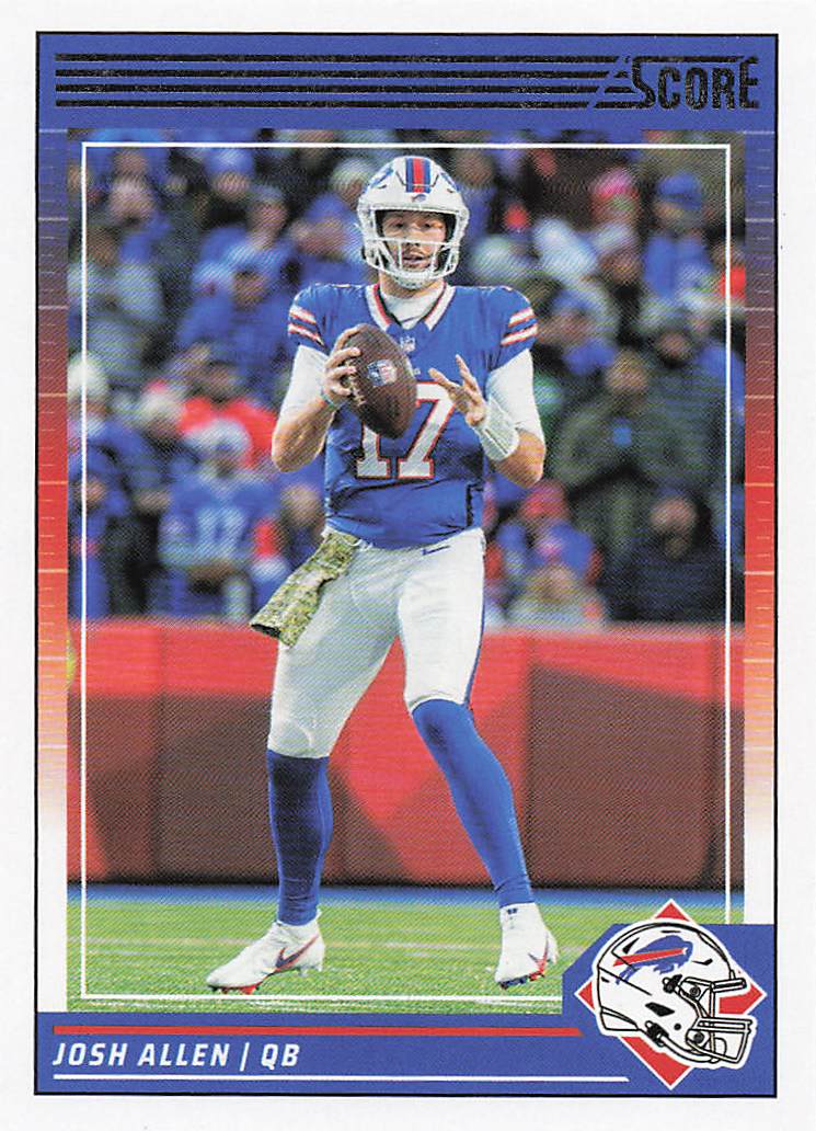 2024 Score Football Josh Allen #28