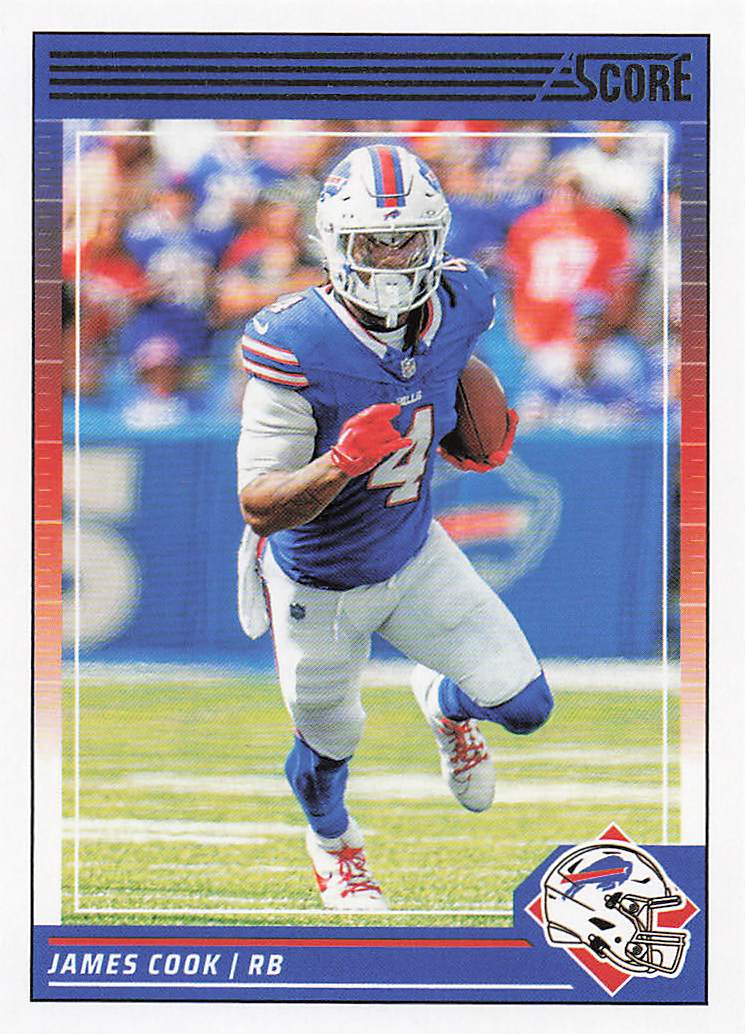 2024 Score Football James Cook #29