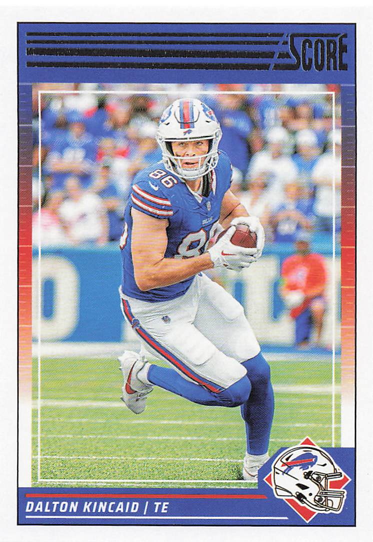 2024 Score Football Dalton Kincaid #30