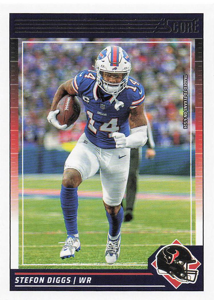 2024 Score Football Stefon Diggs #31