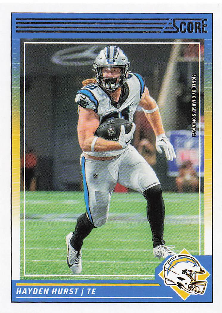 2024 Score Football Hayden Durst #40