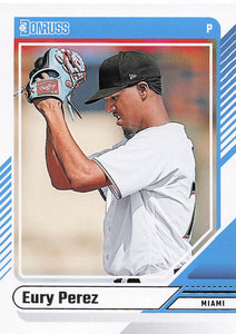 2024 Donruss Baseball Eury Perez #19