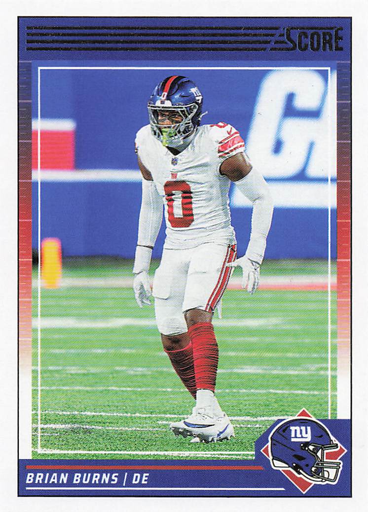 2024 Score Football Brian Burns #41