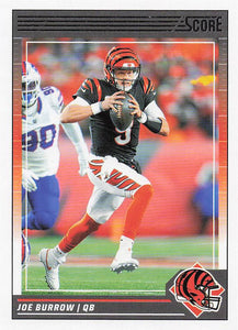 2024 Score Football Joe Burrow #55