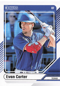 2024 Donruss Baseball Evan Carter #74