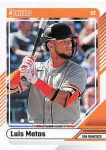 2024 Donruss Baseball Luis Matos #77