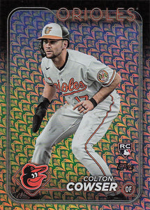 2024 Topps Series 1 Holiday Colton Cowser #257 RC