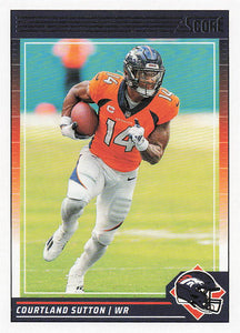 2024 Score Football Courtland Sutton #87