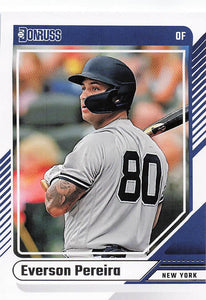 2024 Donruss Baseball Everson Pereira #91
