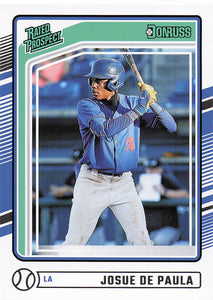 2024 Donruss Baseball Josue De Paula #113