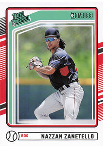 2024 Donruss Baseball Nazzan Zanetello #114