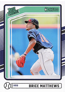2024 Donruss Baseball Brice Matthews #115