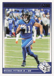 2024 Score Football Michael Pittman Jr. #121