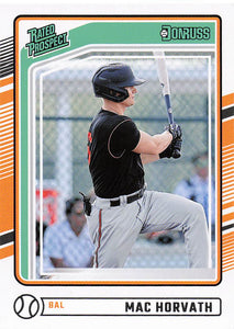 2024 Donruss Baseball Mac Horvath #119