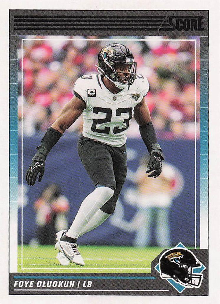 2024 Score Football Foye Oluokun #129