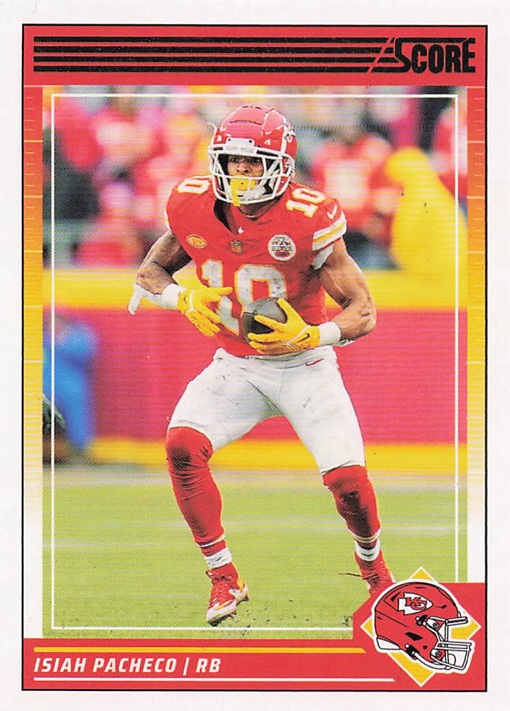 2024 Score Football Isiah Pacheco #138