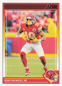2024 Score Football Isiah Pacheco #138