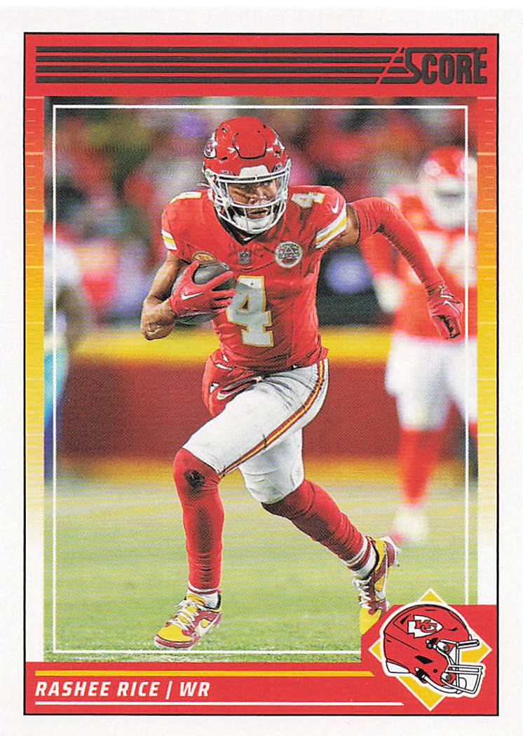 2024 Score Football Rashee Rice #139