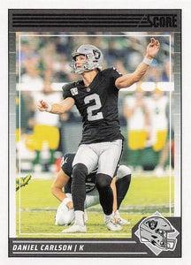 2024 Score Football Daniel Carlson #146